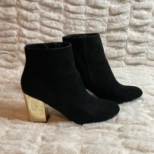 Steve Madden Critc-M Black Ankle Boots